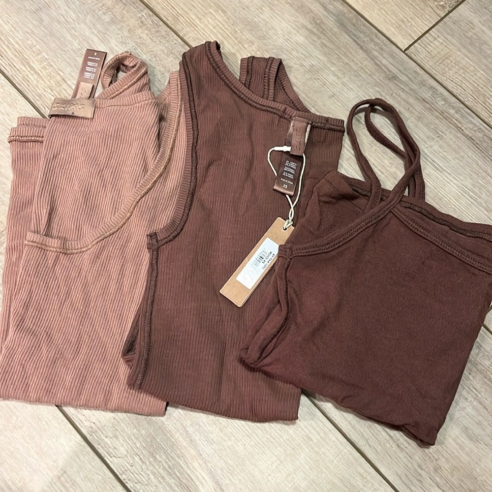 Bundle of skims- colors: Sienna and Wood